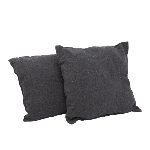 Hängesessel | 2 Kissen, Holzstange, bis 120 kg | graphit | ZY-V004