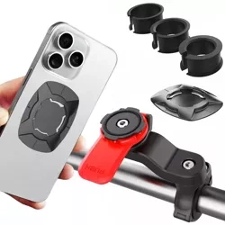 Fahrradhalterung drehbar | universelle Montage | rot | TLD-143A-RED