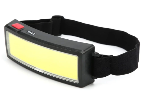 LED-Stirnlampe | Stirnband | HWL-120-SCHWARZ