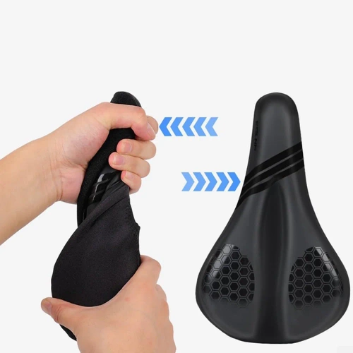 Sattelüberzug mit Gel und Memory-Schaum | Komfortabler Sattelschutz | ESLNF-012