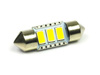 WW Auto LED Birne C5W 3 SMD 5630 Warmweiß