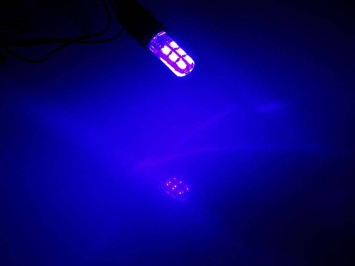 LED-Autolampe W5W T10 24 SMD 3014 CAN BUS Silikon