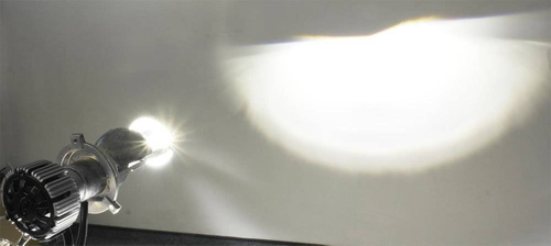 LED-Scheinwerferlampe Set | H4, 60 W, 12.000 lm, SMD 5530, mit Linsenprojektoren