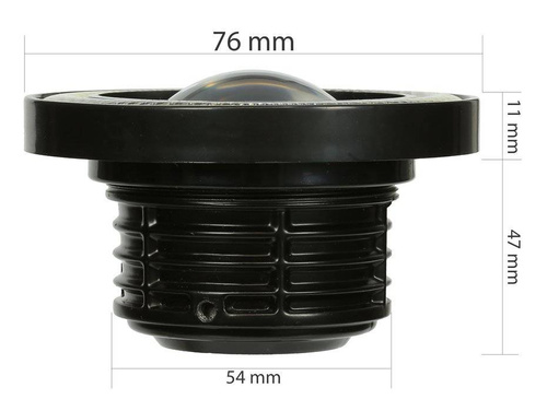 LED760 | 2-tlg. - Nebelscheinwerfer-Set mit eingebauten Angel Eyes LED DRL-Ringen | Tagfahrlicht | rund ø 76 mm