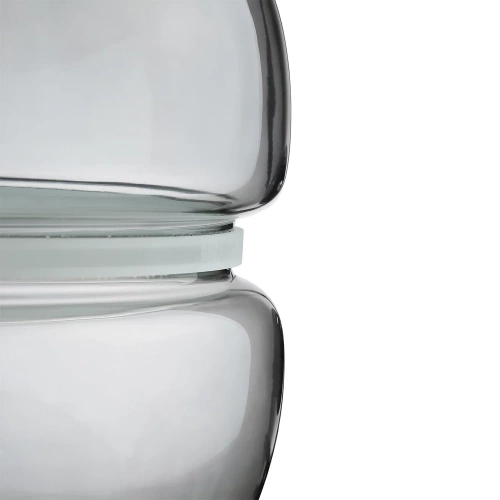 Stilvolle Tischlampe | Moderne Nachtlampe | Glaslampe | BH-258-GREY