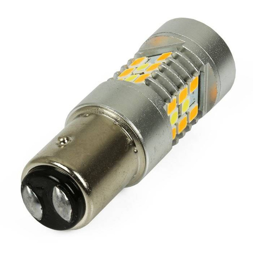 Auto-LED-Lampe 28 SMD 2835 Weiß + Orange