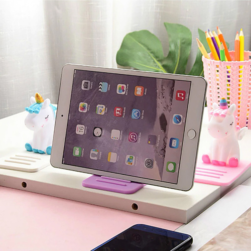 Universal Smartphone- oder Tablet-Halter in Einhorn-Form | 3 Stück | PSI-TS008