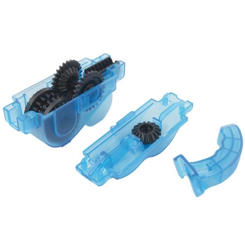 Fahrrad-Kettenreiniger | Tunnelbürste mit 3D-Bürsten | Modell XLQ-634-BL