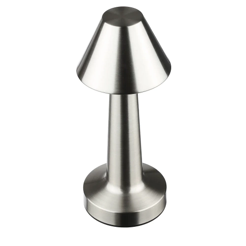Berühren Sie die Nachttischlampe mit einstellbarer Lichtfarbe | USB-Lampe | HJA12-SILVER | Kabellose Tischlampe
