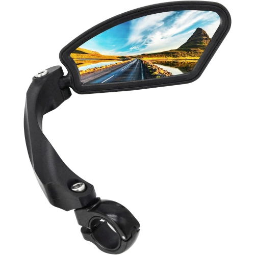 Fahrradspiegel für den Lenker | Rechter Rückspiegel für Roller | Schwenkspiegel | HSJ-210-Rechts