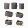 Wäschekorb | Faltbarer Wäschekorb | Stoffbehälter für Spielzeug | Accessoire-Organizer | OCF-260-GREY