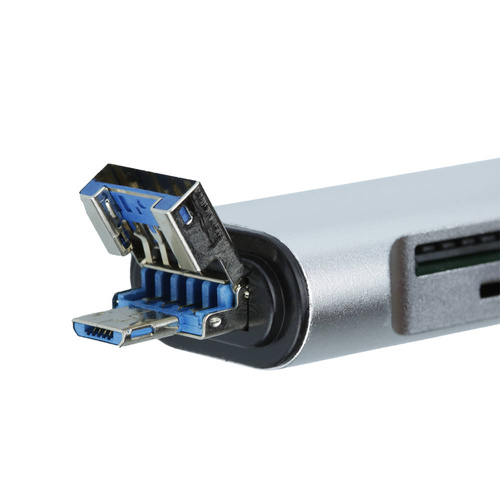 Speicherkartenleser SD, microSD | USB, micro USB, USB Typ C | USB OTG | CR-004