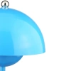 Stilvolle Tischlampe | Kabellose Nachtlichtlampe mit drei Leuchtfarben | HJA27-1-BLUE