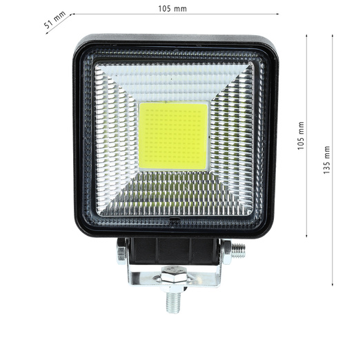 Quadratische Arbeitsleuchte 144W | LED COB Panel 144 Dioden | IP65 | WL-COB-144W