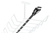 Kabel-Organizer für Schreibtischunterbau | weiß | ZW-J725