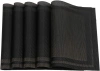 Tischset | Untersetzer | Tischdecke | Dekorative Küchenmatte | F040-SCHWARZ