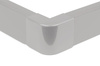 Eckverbinder für Abdeckleiste 40x20mm | grau | CDT-03