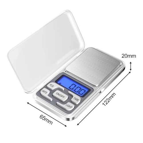 Taschenwaage für Schmuck | digitale Präzisionswaage | DH-68B-200g
