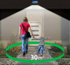 Solarlampe 120 LED COB mit modularem Solarpanel | SSL-120LED