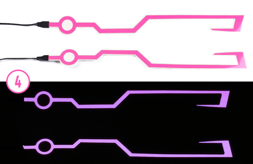 Ambient-Beleuchtung für Motorradhelm | – | – | MEL