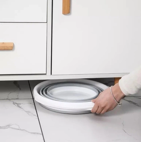 Camping-Schüssel 10L | faltbar und vielseitig | Silikon-Babybadewanne | tragbarer Eimer | XCP-10L