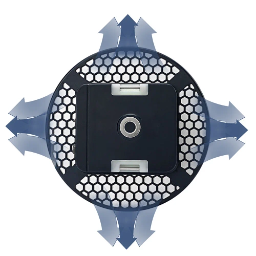 LED-Campinglampe mit starkem Magnet und Powerbank-Funktion | 88 LEDs, 8.400 mAh, 2.000 lm, 3 Lichtfarben mit stufenloser Helligkeitsregelung | BM-L05