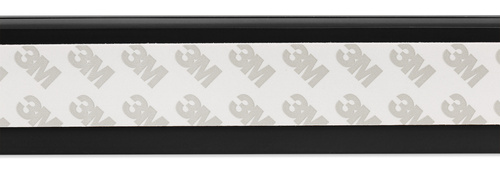 Kabelkanalabdeckung für TV- und Rundfunkkabel, Kabelkanal, Abdeckung | Selbstklebendes Band 3M | 1 Meter, 40x20mm, schwarz | ZXC-20-1M