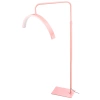 Tätowierstudio-Lampe | Schattenfreie LED-Kosmetiklampe | Bodenlampe für Kosmetiksalons, Wimpern- und Nagelstyling | EPT-135-PINK