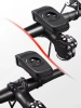 3in1 LED Fahrradlampe mit Hupe | Halterung für Garmin GPS-Computer oder Telefon | Intelligente Beleuchtung mit eingebautem Akku | 05BQ0062