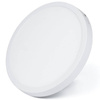 LED-Deckenleuchte rund | 24 W | flimmerfreies CCD-Aufbaupanel | SY-SR124
