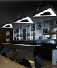 Deckenleuchte Pendelleuchte LED 50W | dreieckig | Aluminium | flimmerfrei | Φ80x6 | LPL-006