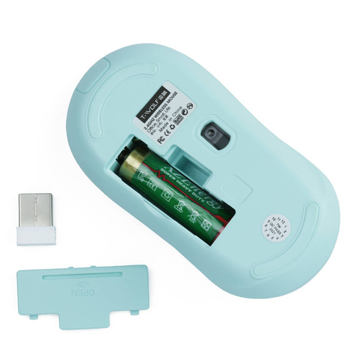 Kabellose optische Büro-Maus | 1.000 DPI | blau | Q18