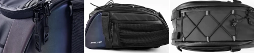 3in1 Fahrradtasche für den Kofferraum 8L | Wasserdichte Tasche mit Reflektoren | Geräumige Hinterradtasche für den Kofferraum | FGTB-02