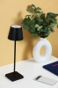 Tischlampe mit eingebautem Akku | Touch-Nachtlicht | HJA18-SCHWARZ