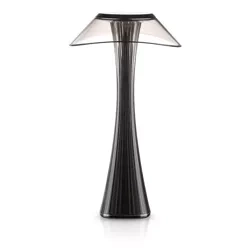 Moderne Tischlampe | Nachttischlampe mit eingebautem Akku | LED-Tischlampe | MGD-151-Black