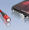 3-in-1 2M | Magnetisches Kabel 5A für schnelles Laden und Datentransfer | 3 Anschlüsse | AM60