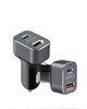Autoladegerät mit schnellem Laden Power Delivery 3.0 und Quick Charge 3.0 | 60W | KP-2UC-Black
