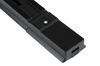 Modern Schienensystem Komplettset | Schienenbeleuchtung | 1m Schienenprofil + 3x flammige GU10 Spot Strahler | Deckenlampe