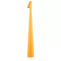 Kabellose Nachttischlampe mit eingebautem Akku | Lampe mit Touch-Steuerung | HMS-455-ORANGE | Tischlampe 43cm