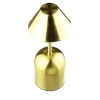 LED-Tischleuchte kabellos | integrierter Akku 2.000 mAh, stufenlos dimmbar, Farbtemperatur einstellbar | gold | YG-D020-Gold