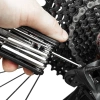 Fahrrad-Multitool - Inbusschlüssel, Aufsätze, Steckschlüssel | Werkzeuge 16-in-1 | Schlüsselset | MFT-16in1