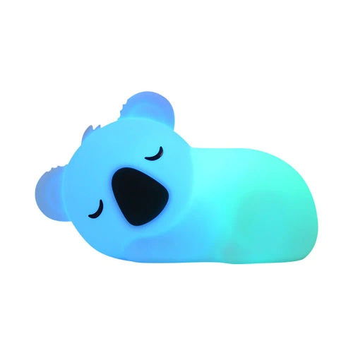Silikon LED Koala Nachtlicht | Tragbare Kinderlampe 9 Lichtfarben | JL-708