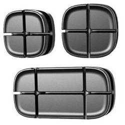 Kabel-Organizer Set | 3 Stück | schwarz | EH31-Black