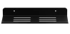 Metall Badezimmerregal | Schwarzes Duschregal 30cm | Hängeregal | BDS-L30CM-B