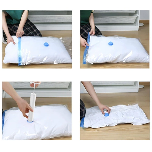 Vakuumbeutel für Kleidung und Bettwäsche | 100x70 cm | weiß | VCB-100*70-WHITE