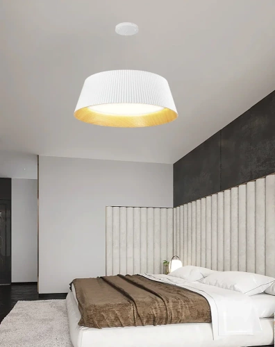 Moderne LED-Pendelleuchte | Kronleuchter mit 1 Lichtpunkt | CDL-461-WEISS