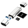 Speicherkartenleser SD, microSD | USB, micro USB, USB Typ C | USB OTG | CR-004