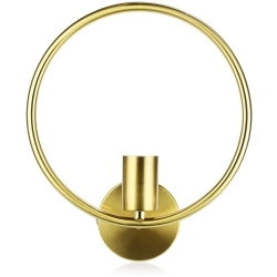 Goldene Wandleuchte Wandleuchte E27 | WLO-ND28-G