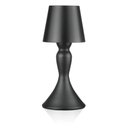 Kabellose Nachtlampe mit eingebautem Akku | Stilvolle Tischlampe mit einstellbarer Farbe und Lichtintensität | YG-D021-SCHWARZ