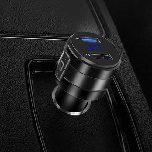 Bluetooth | FM-Auto-Transmitter mit LED-Display | USB-Ladegerät | Freisprecheinrichtung | X20